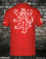 Polo shirt Conflict S Red