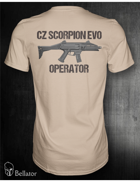 Tričko CZ Škorpion Evo Operator černá