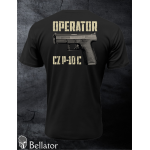 Tričko CZ Operator P-10-C černá M
