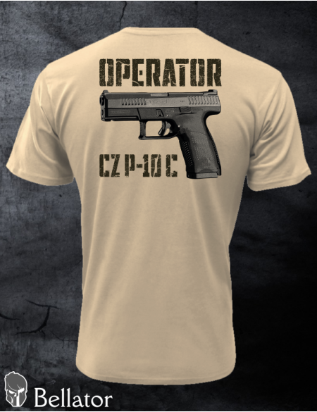 Tričko CZ Operator P-10-C černá
