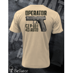 Tričko CZ Operator P-10-F-45-AUTO pouštní XXL