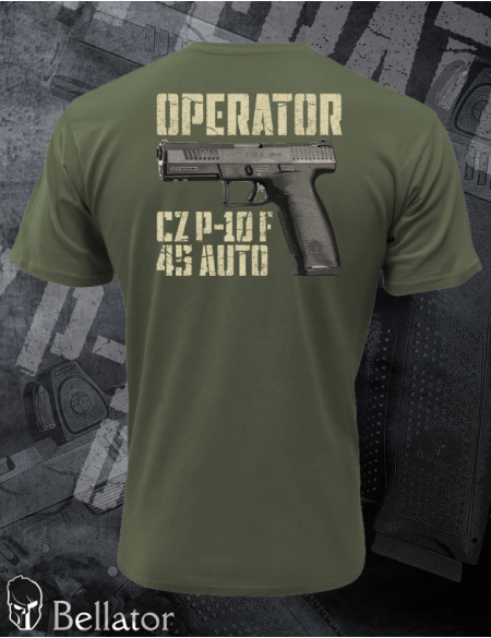 Tričko CZ Operator P-10-F-45-AUTO černá