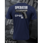 Tričko CZ Operator P-10-S-OR navy XL