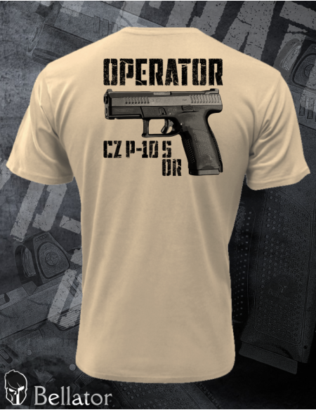 Tričko CZ Operator P-10-S-OR