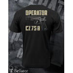 T-shirt CZ Operator CZ-75-B black S