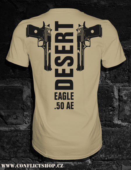Tričko Desert Eagle pouštní