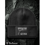 Pletená čepice Operator Omega CZ 75 B černá