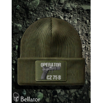 Pletená čepice Operator Omega CZ 75 B olivová