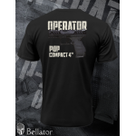 T-shirt CZ Operator Walther PDP Compact 4 black
