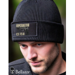 Pletená čepice Operator CZ 75 B černá