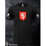 Tričko CZ Český lev červené logo černá M
