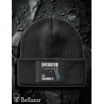 Knitted hat CZ-SHADOW-2 black