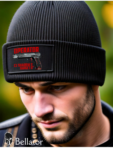 Knitted hat CZ-SHADOW-2-TARGET-6 black
