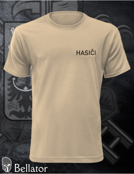 Tričko Hasiči 02 černá