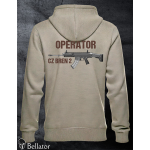 Mikina Operator CZ 806 Bren 2 světle šedá L