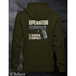 Mikina Operator CZ SHADOW 2 COMPACT khaki 3XL