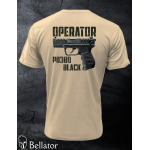 Tričko Operator Walther PD380 Black pouštní S