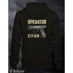 Mikina Operator CZ P-10 M černá XXL