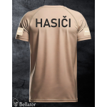 Funkční tričko s patchem Hasiči 02 pouštní S