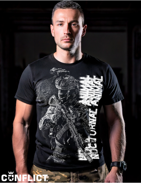 Tactical T-shirt Night Hunter black