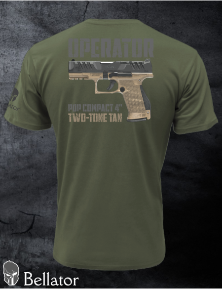 Tričko CZ Operator  Walther PDP Compact 4 Two-Tone Tan