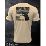 Tričko CZ Operator  Walther PDP F-Series 3.5 pouštní M
