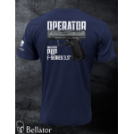 Tričko CZ Operator  Walther PDP F-Series 3.5 navy M