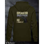 Mikina Operator Walther PDP F-Series 3.5 olivová M