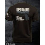 Tričko CZ Operator  Walther PDP F-Series 4 černá S