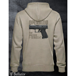 Mikina Operator Walther PDP F-Series 4 šedá světlá S