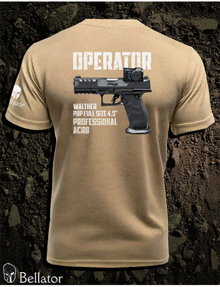 Tričko CZ Operator Walther PDP Full Size 4.5 Professional ACRO