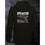 Sweatshirt Operator Walther PDP Full Size 4.5 Two-Tone Gray black