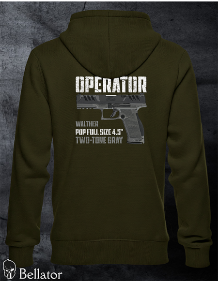 Mikina Operator Walther PDP Full Size 4.5 Two-Tone Gray