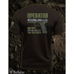 Tričko CZ Operator Walther PDP Full Size 4.5 Two-Tone Green černá XL