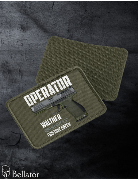 Nášivka Walther PDP Full Size 4.5 Two-Tone Green olivova