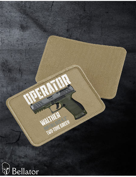 Nášivka Walther PDP Full Size 4.5 Two-Tone Green pouštní