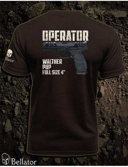 T-shirt CZ Operator Walther PDP Full Size 4 black