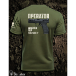 Tričko CZ Operator Walther PDP Full Size 4 olivová XL
