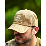 Kšiltovka Knife Operator pro patch pouštní