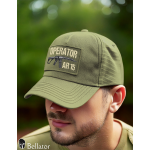 Kšiltovka Operator AR 15 pro patch olivová