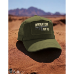 Kšiltovka Operator AR 15 pro patch olivová