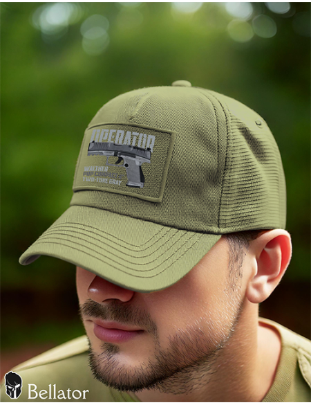 Kšiltovka Walther PDP Compact 4 Two-Tone Gray pro patch