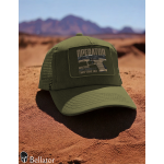 Kšiltovka Walther PDP Compact 4 Two-Tone Tan pro patch olivová