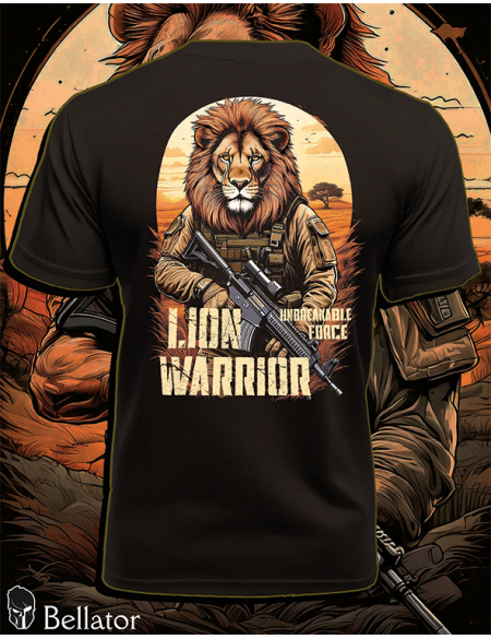 Tričko Bellator Lion Army černá