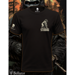 Tričko Bellator Gorilla Army černá S