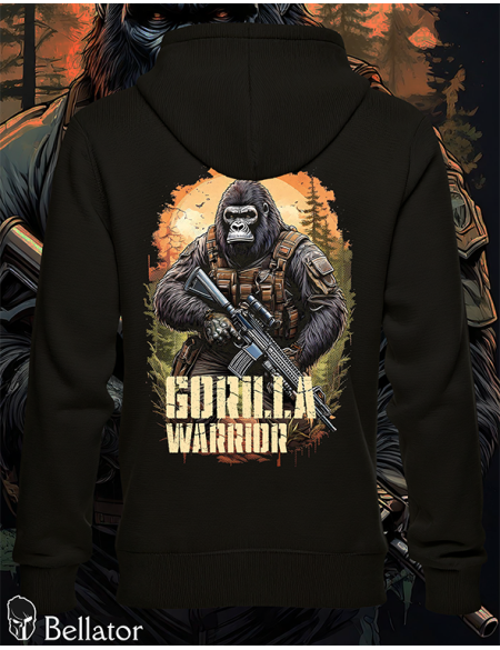 Mikina Gorila Army černá