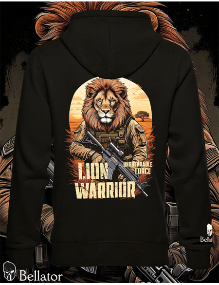 Mikina Lion Army černá