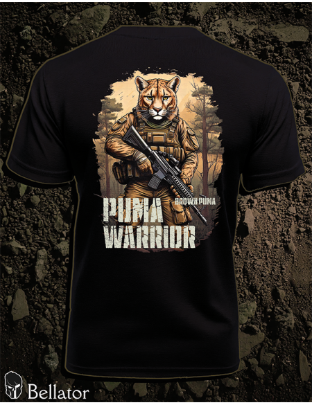 Tričko Bellator Puma Army černá