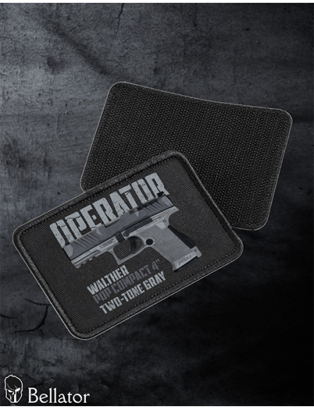 Nášivka Walther PDP Full Size 5 Two-Tone Gray se suchým zipem