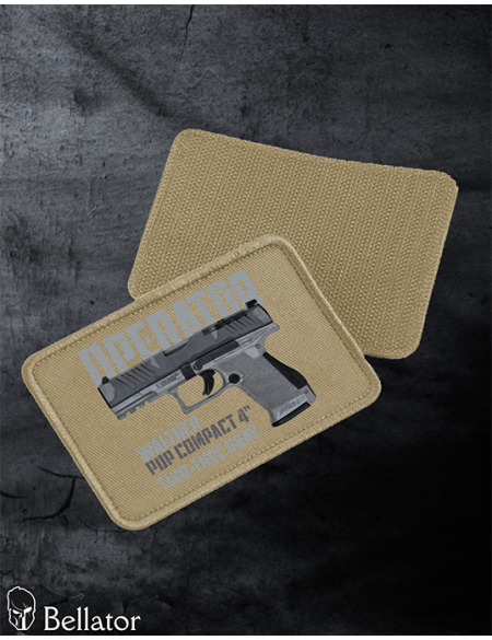Nášivka Walther PDP Full Size 5 Two-Tone Gray se suchým zipem